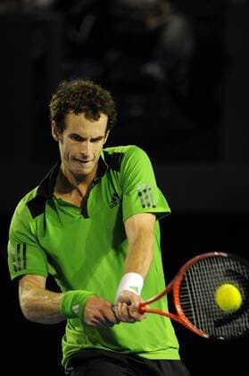 28.01.2011 Australian Open Tennis Andy Murray of GBR in action. xPeterxBlakemanx  ActionPlus11134281 o0 Andrew