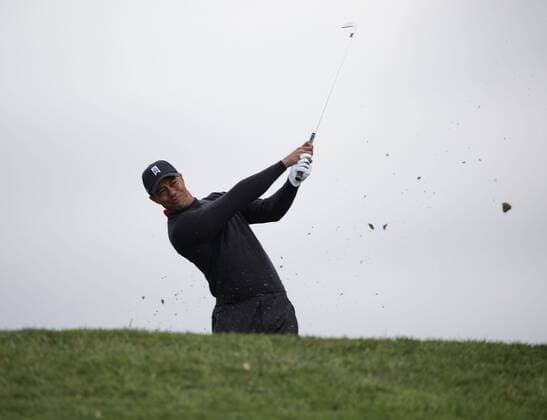 Jan 30, 2011 - Torrey Pines, California, U.S. - Golfer TIGER WOODS (USA) at the Golf 2011 Farmers Insurance Golf Open at Torrey Pines golf course. - ZUMAr19