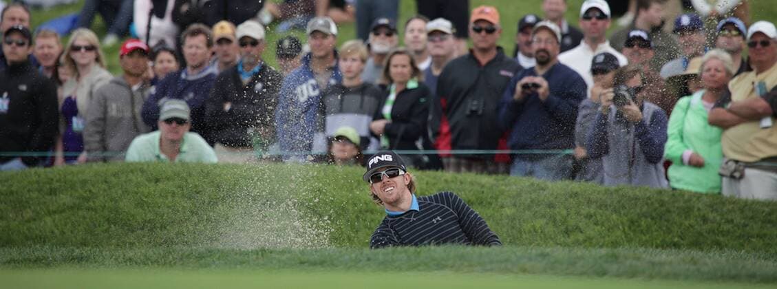 Jan 30, 2011 - Torrey Pines, California, U.S. - Golfer HUNTER MAHAN (USA) at the Golf 2011 Farmers Insurance Golf Open at Torrey Pines golf course. - ZUMAr19