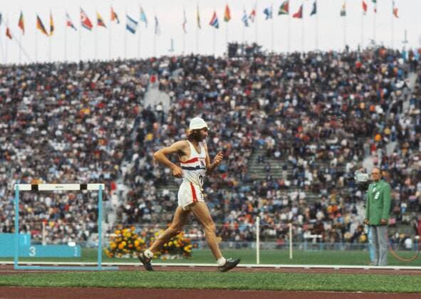 John Warhurst (GBR) - Mens Walk 20km - Munich Olympics 1972 - 