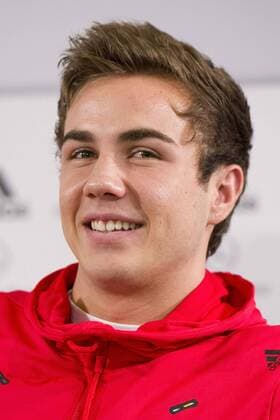 Mario GÖTZE (GER), Pressekonferenz in der Sportschule Kaiserau am 07.02.2011.
