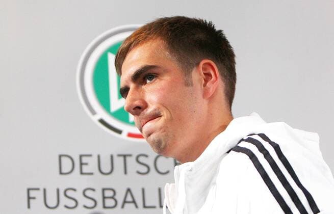 Dienstag 08.02.2011, in Kamen, Deutsche Nationalmannschaft, Deutschland, Philipp Lahm (GER) DeFodi018