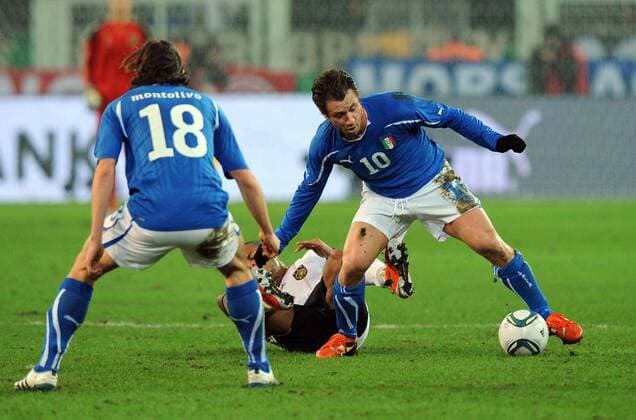 Antonio CASSANO (ITA, R) Dortmund, Germany Vs Italy - Friendly Match NicoloxZangirolami