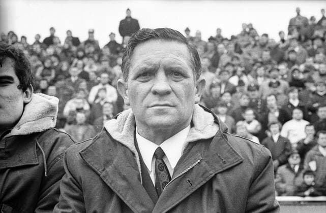 Trainer Fritz Rebell (SV Werder Bremen) Porträt