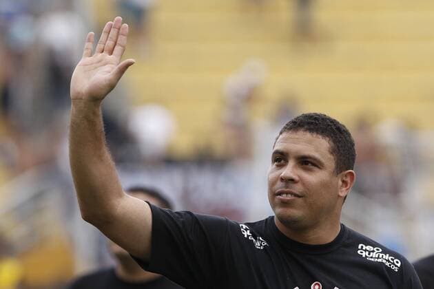 Ronaldo (Corinthians Sao Paulo) feiert sein Karriereende. SP, Brasil - 20 02 2011. x(181)xLuizxFernandoxMenezesx xFox  (3595)