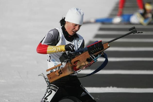 German Laura Dahlmeier goes to win women biathlon within EYOWF 2011, in Liberec, Feb. 15, 2011. (CTKxPhoto PavelxKubes)  CTKPhoto0201102210000401
