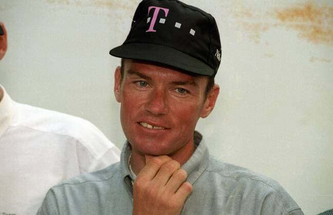 Udo Bölts (Deutschland Team Telekom) - Empfang nach der Tour de France 1997 Radsport Herren Straßenradsport 1997, Straße, Rad, Empfang, Tour de France Porträt Bonn