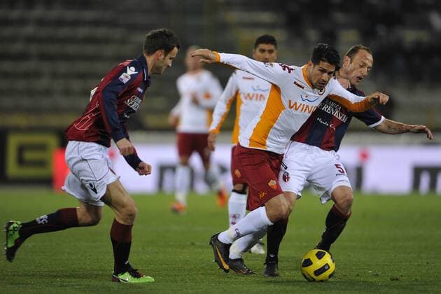Marco Borriello (Roma, Mitte) - Serie A - FC Bologna - AS Rom 0:1 - Insidefoto
