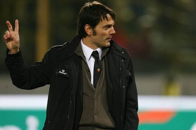 Serie A - FC Bologna - AS Rom - Trainer Vincenzo Montella (Rom) - 