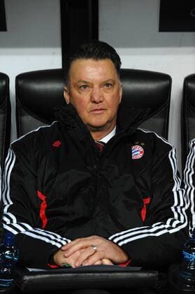 Louis VAN GAAL Bayern --- Champions League, Inter Mailand (blau schwarz) vs FC Bayern München (rot weiß) --- Andreaxstaccioli