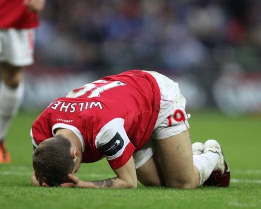 Carling Cup Final - Arsenal London (red) v Birmingham City (blue), 27.02.11 Jack Wilshere, Arsenal. NOxONLINExUSExWITHOUTxENDxUSERxLICENCExFROMxFOOTBALLxDATACOxLTD  o0 Finale