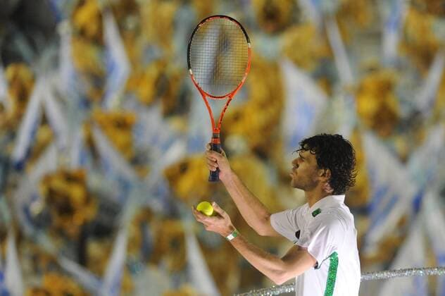 Karneval in Rio de Janeiro: Gustavo Kuerten (BRA). Rio de Janeiro RJ, Brasil - 07 03 2011. x(11)xCelsoxPupox xFotoarenax  (3731)
