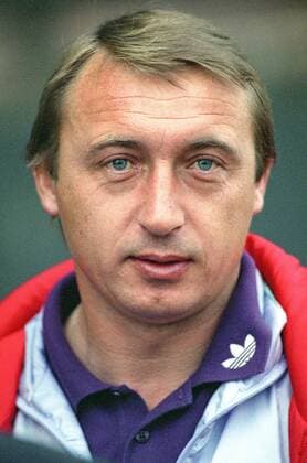 2. BL Saison 1990 1991 Eintracht Braunschweig gegen den SV Meppen 0:0 am 27.10.1990. Trainer Joachim Streich (Braunschweig).