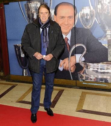 Mailand 13 03 2011 - Jubiläumsfeier zur 25jährigen Eigentümerschaft Berlusconis am AC Mailand - - Cesare Maldini (ITA) 