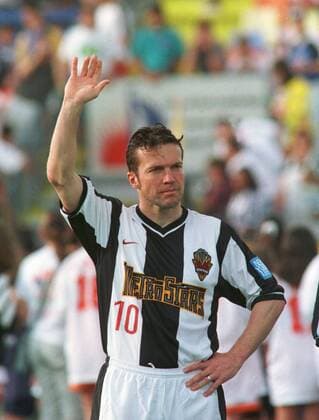 Lothar MATTHÄUS, New York Metro Stars, (Aufnahmedatum geschätzt) o0 New Jersey MetroStars