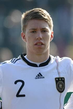 U17 Länderspiel Schweiz - Deutschland am 29.03.2011 in Düsseldorf: Mitchell Weiser ( Deutschland )