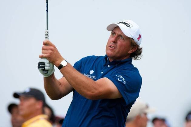 Humble, Texas, Phil Mickelson (USA) shot a 65 with a 20-under par to win first place at the Shell Houston Open in Humble, TX. - ZUMAq99