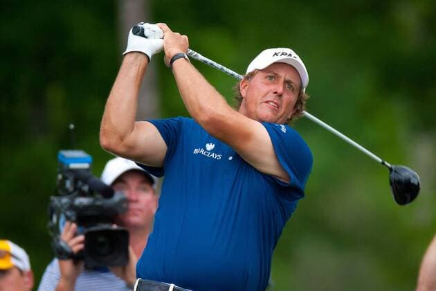 Humble, Texas, Phil Mickelson (USA) shot a 65 with a 20-under par to win first place at the Shell Houston Open in Humble, TX. - ZUMAq99