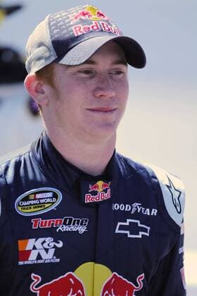 Apr. 2, 2011 - Martinsville, Virginia, U.S - At the Nascar Camping World Truck Series Kroger 250, Cole Witt after driver intros..Johnny Sauter won the event with two laps left after bumping Kyle Busch for the win. - ZUMAx92