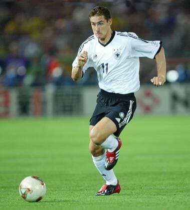 FUSSBALL Weltmeisterschaft Japan Südkorea 2002 Finale 30.06.2002 Deutschland - Brasilien 0-2 Miroslav Klose (Deutschland) 