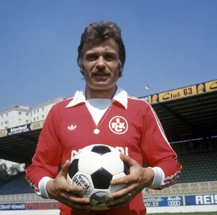 Manfred Ritschel (1. FC Kaiserslautern) Präsentation, Pressetermin, Porträttermin Porträt