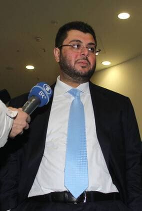 09.04.2011, Fussball 2.Bundesliga 2010 2011, TSV 1860 München - FC Energie Cottbus, Allianz-Arena München; Hasan Abdullah Ismaik (Investor 1860) im Interview.