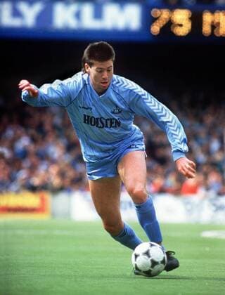 Chris Waddle (Tott) Queens Park Rangers v Tottenham Hotspur. 4 4 88. 