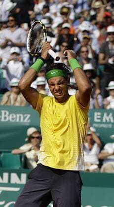 17.04.2011. Winner Rafael Nadal (ESP) - ATP Tennis Herren Masters Series Tennis at the Monte Carlo Country Club 2011 