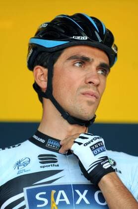 Alberto Contador (ESP) - Saxo Bank --- PhotoNews  o0 Wallonischer Pfeil