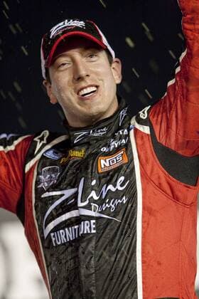 Darlington, SC - MAY 06, 2011: Kyle Busch (18) wins the Royal Purple 200 race at the Darlington Raceway in Darlington, SC. NASCAR Motorsport USA MAY 06 Nationwide Series - Royal Purple 200 - ZUMAa55