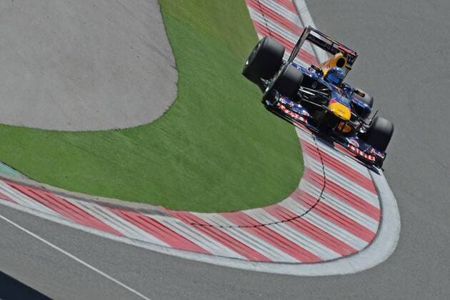 Formule 1 : Grand Prix de Turquie -Essais -07.05.2011 Photo : Gilles Levent PanoramiC SEBASTIAN VETTEL (GER) - RED BULL RENAULT RB7 - ACTION GillesLevent Panoramic 