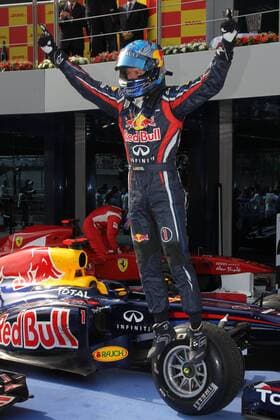 Motorsports: FIA Formula One World Championship 2011, Grand Prix of Turkey, 01 Sebastian Vettel (GER, Red Bull Racing), xHOCHxZWEIx
