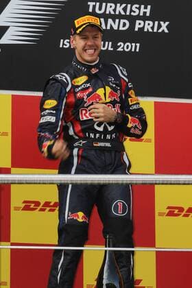 Motorsports: FIA Formula One World Championship 2011, Grand Prix of Turkey, 01 Sebastian Vettel (GER, Red Bull Racing), xHOCHxZWEIx
