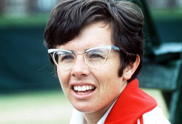 BILLIE JEAN KING (USA) QUEENS CLUB TENNIS CHAMPIONSHIPS 1969 . 
