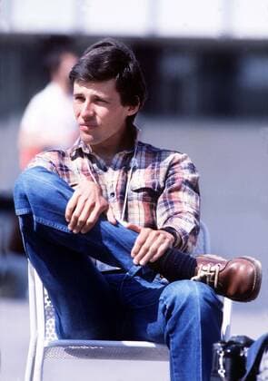 Sebastian Coe (GBR) Press Conference in the Olympic Village; 27 07 1980 1980 Moscow Olympics Athletics  o0 Leichtathletik