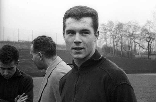Training des Nationalteams der BR Deutschland - Franz Beckenbauer (BRD) Training Porträt