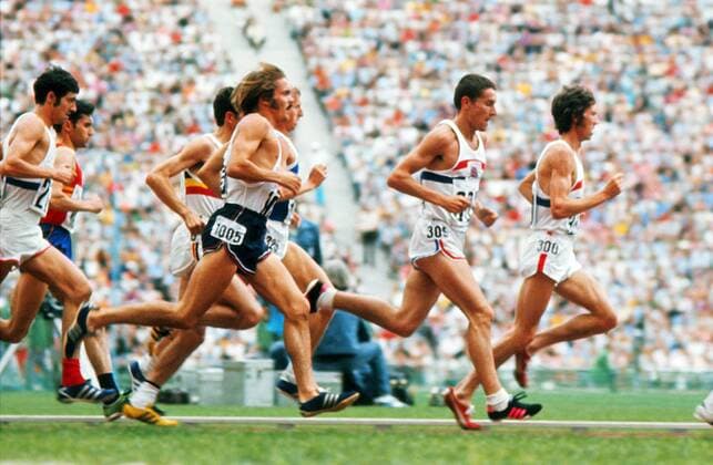 Ian Stewart (GBR) Mens 5000m Final Munich Olympics 1972  o0 Leichtathletik