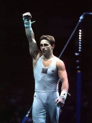 VITALY SCHERBO (BELOSUSSIA), MENS TEAM COMPULSORIES. ATLANTA OLYMPICS, 20 7 96.  o0 Turnen Kunstturnen