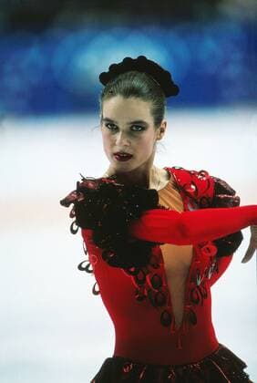Winter Sports - Ice Skating Katarina Witt (Germany) Free programme. Winter Olympics 1988 Calgary 27 02 1988  o0 Eiskunstlauf