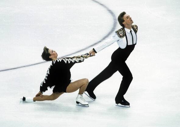 Jayne Torvill and Christopher Dean (GBR). Winter Olympics 1984 Sarajevo  o0 Eistanz