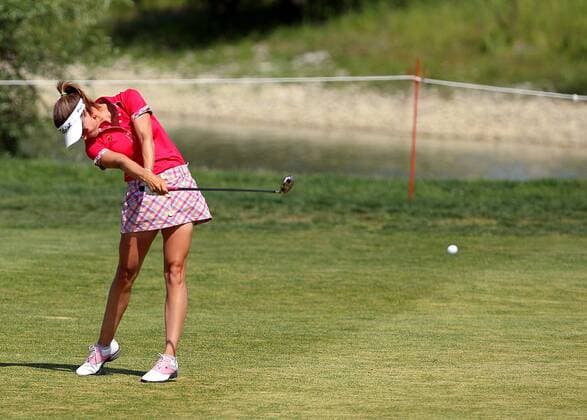 GOLF - Ladies Europeam Tour, UniCredit Ladies German Open MARKT INDERSDORF,DEUTSCHLAND,19.MAI.11 - DIVERS, GOLF - Ladies European Tour, UniCredit Ladies German Open im GC Gut Haeusern. Bild zeigt Stefanie Michl (AUT). 
