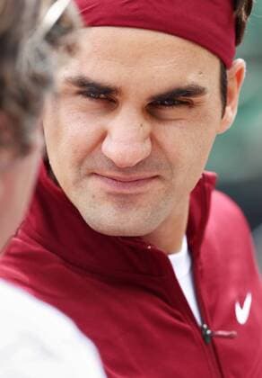 TENNIS - ATP, French Open 2011, Vorschau PARIS,FRANKREICH,20.MAI.11 - TENNIS - ATP Tennis Herren World Tour, Grand Slam, Roland Garros, French Open, Vorberichte, Training. Bild zeigt Roger Federer (SUI). 