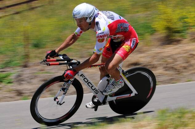 May 20, 2011. Sergio Antonio Hernandez ( Jelly Belly) races the time trial race during the Amgen Tour of California cycling event in Solvang,CA. Cycling 2011: Amgen Tour of California MAY 20 - ZUMAcp4