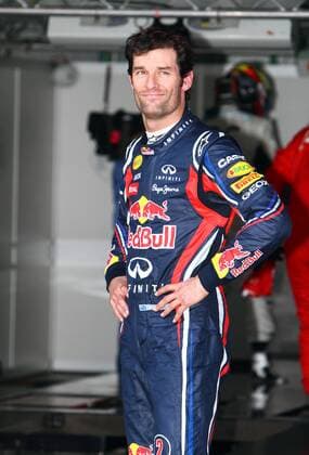 formula 1 GP, Spanien, Barcelona, 21.05.11, Mark Webber, Red Bull Racing, secures the Pole Position o0 Jubel Freude Qualifying