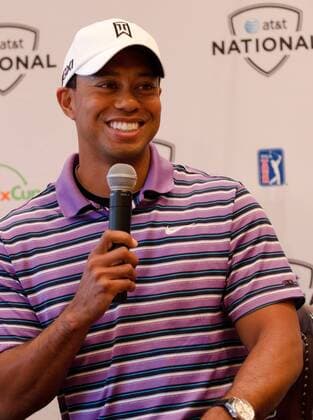 May 24, 2011 - Newtown Square, PA - TIGER WOODS at a press conference for the AT&T National golf Tournament. The press conference was held at the Aronimink Golf Club in Newtown Square PA, home of Tiger Woods AT&T National Tournament. Tiger Woods AT&T National Press Conference - ZUMArf1