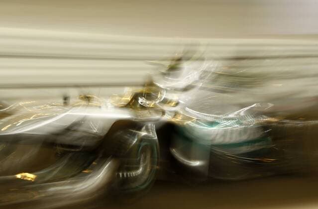 Motorsports: FIA Formula One World Championship 2011, Grand Prix of Monaco, 08 Nico Rosberg (GER, Mercedes GP Petronas F1 Team), xHOCHxZWEIx o0 Wischeffekt, Rennwagen, Objekte, Speed, Geschwindigkeit, Dynamik