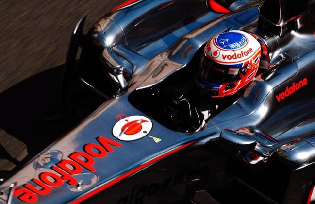 FORMEL 1 - GP von Monaco MONTE CARLO,MONACO,26.MAI.11 - MOTORSPORT, FORMEL 1 - Grand Prix von Monaco, freies Training. Bild zeigt Jenson Button (GBR McLaren Mercedes). 