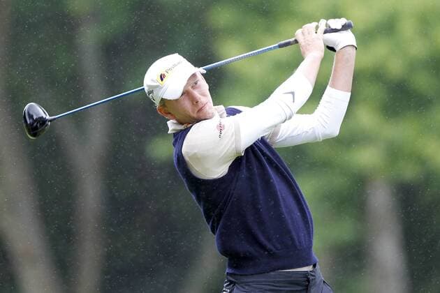 Golf - BMW PGA Golf Herren Championship Marcel Siem of Germany tees off on the third hole at Wentworth Club, Surrey 
