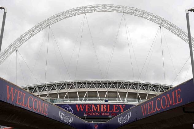 Wembley Stadion England, Champions League Finale - 27.05.2011 N.LeGouic FEP Panoramic  o0 Sportstätte Totale