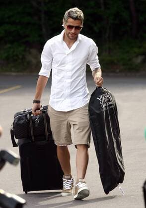 30.05.2011 Feusisberg , Zusammenkunft der Schweizer Fussball Nationalmannschaft Im Bild : Valon Behrami (Schweiz) 